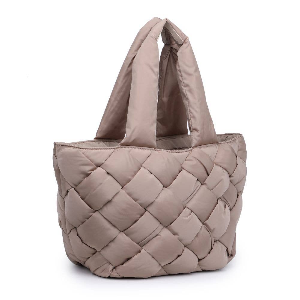 Intuition East West Woven Nylon Tote