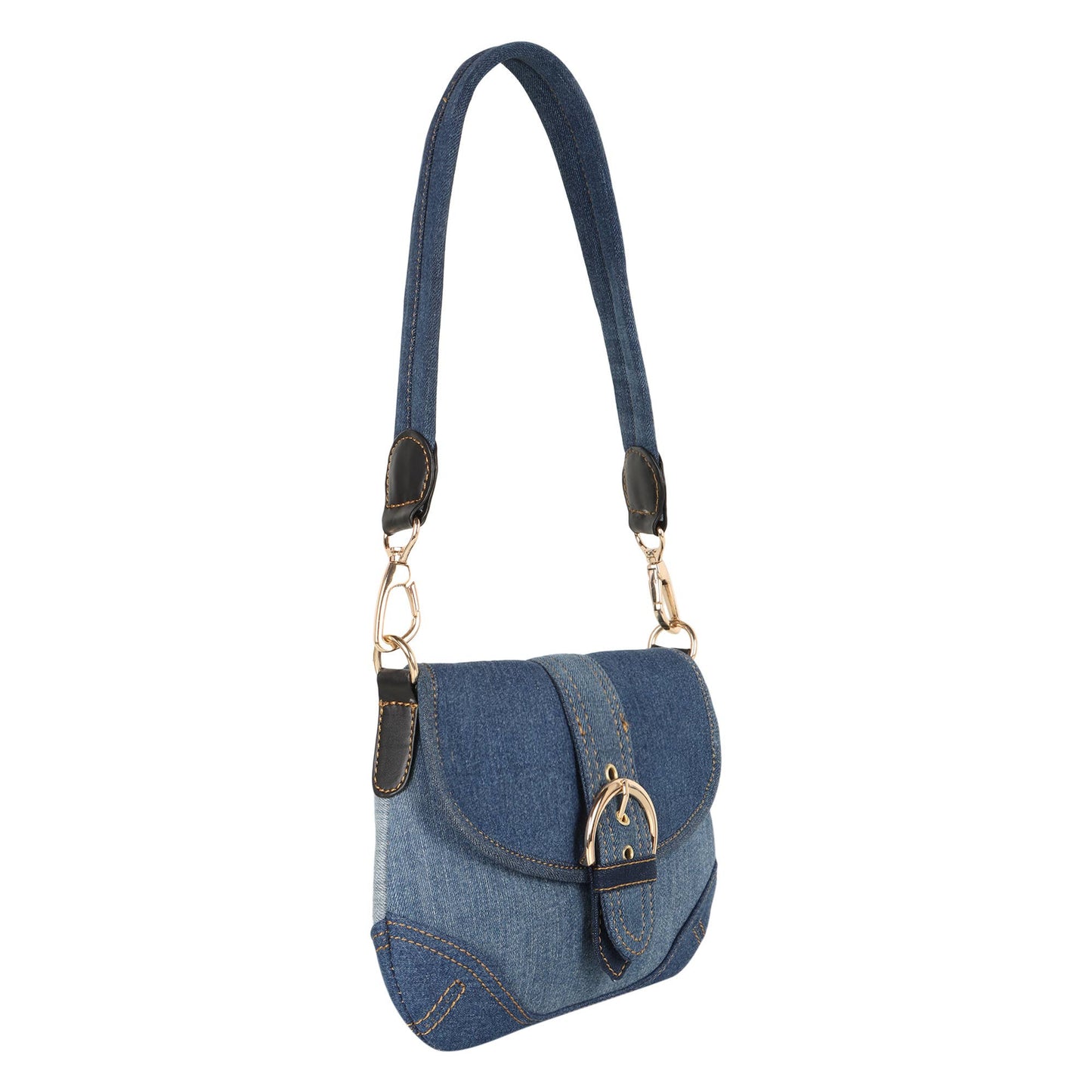 Deanna Denim Shoulder Bag