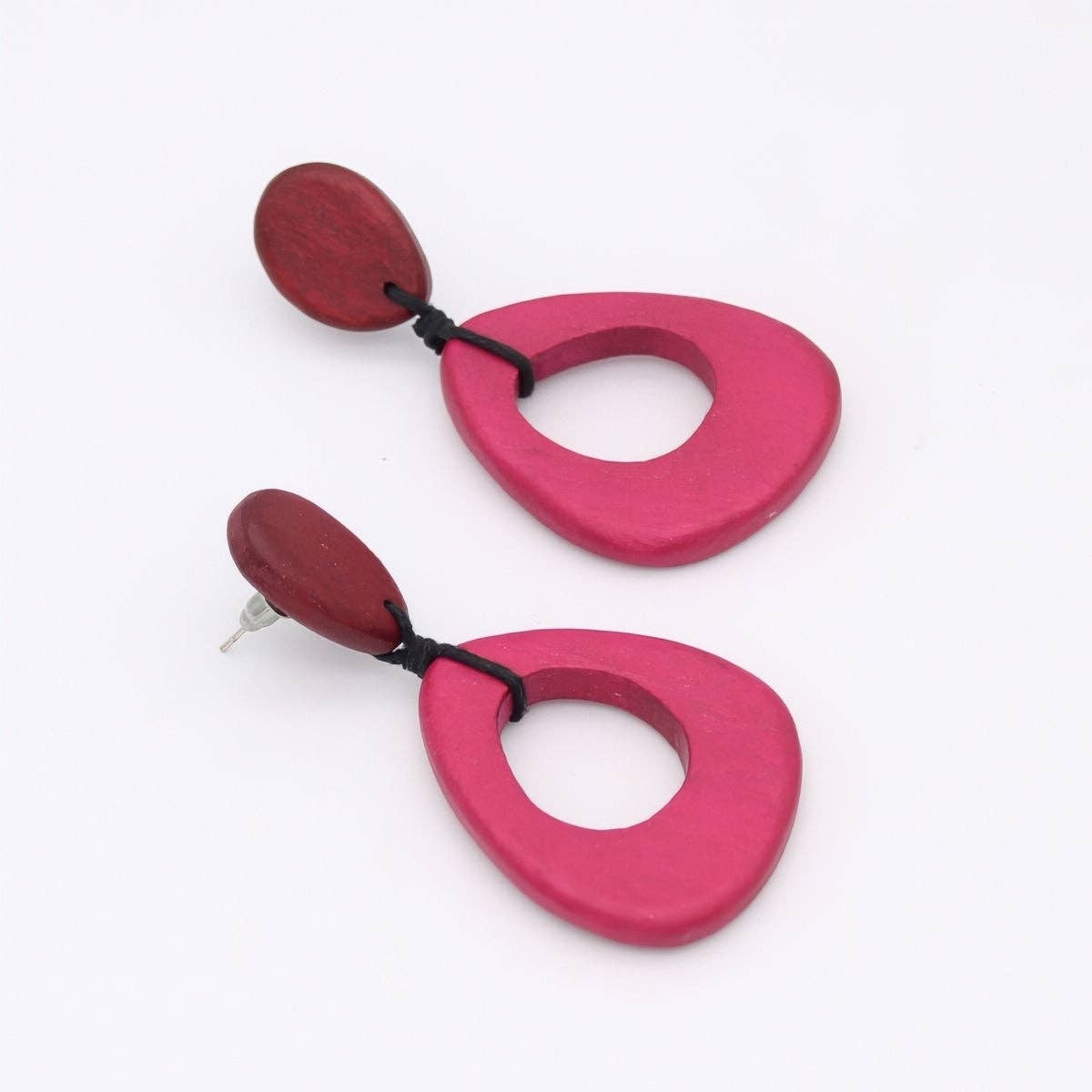 Pink Sage Drop Earrings