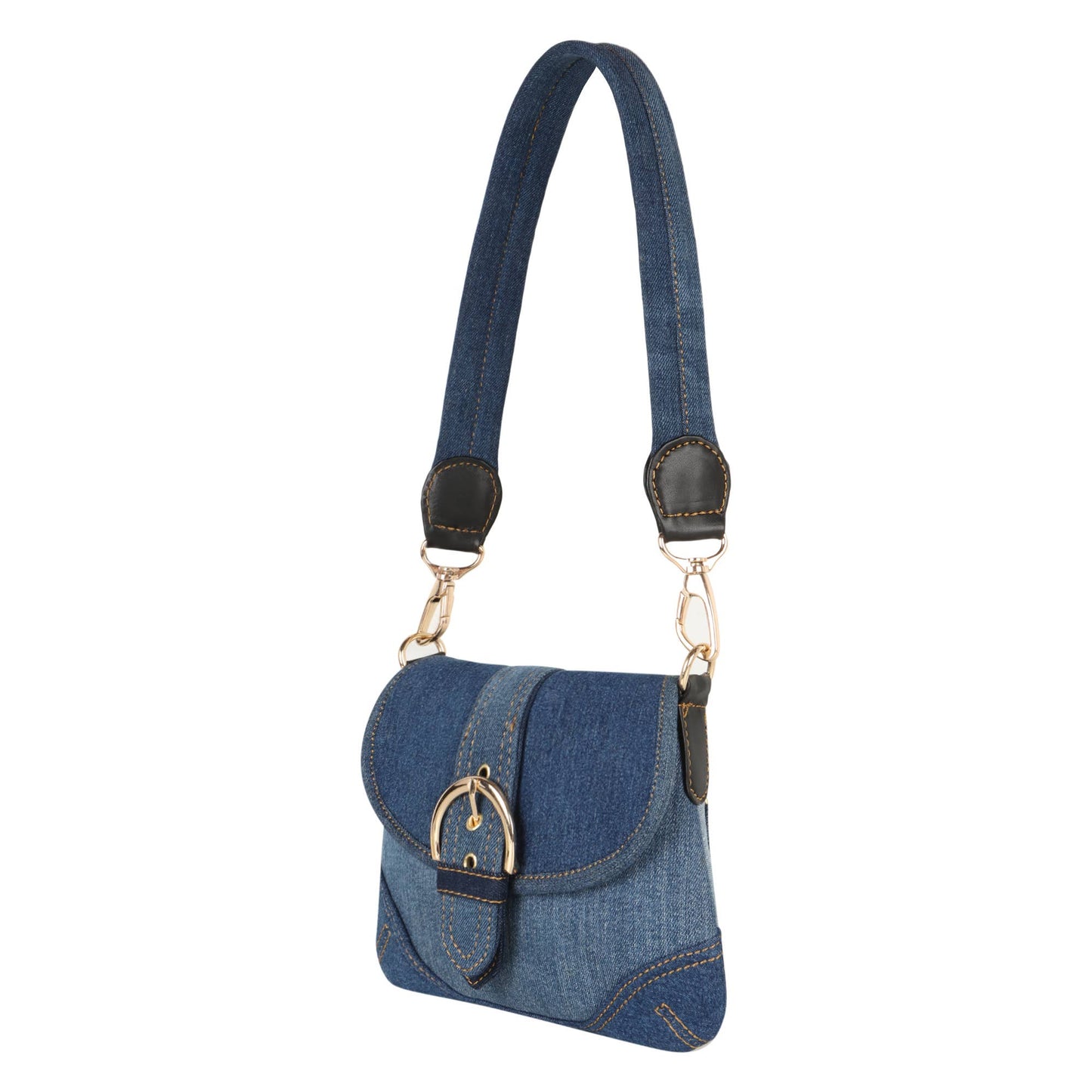 Deanna Denim Shoulder Bag