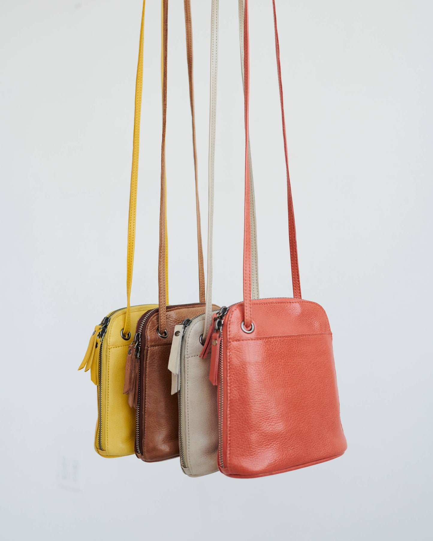 Lilly Handcrafted Leather Crossbody Bags