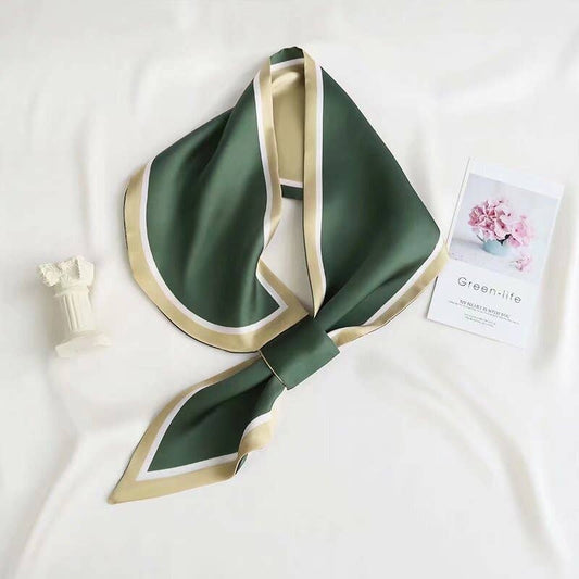 Green Highlight Loop Scarf