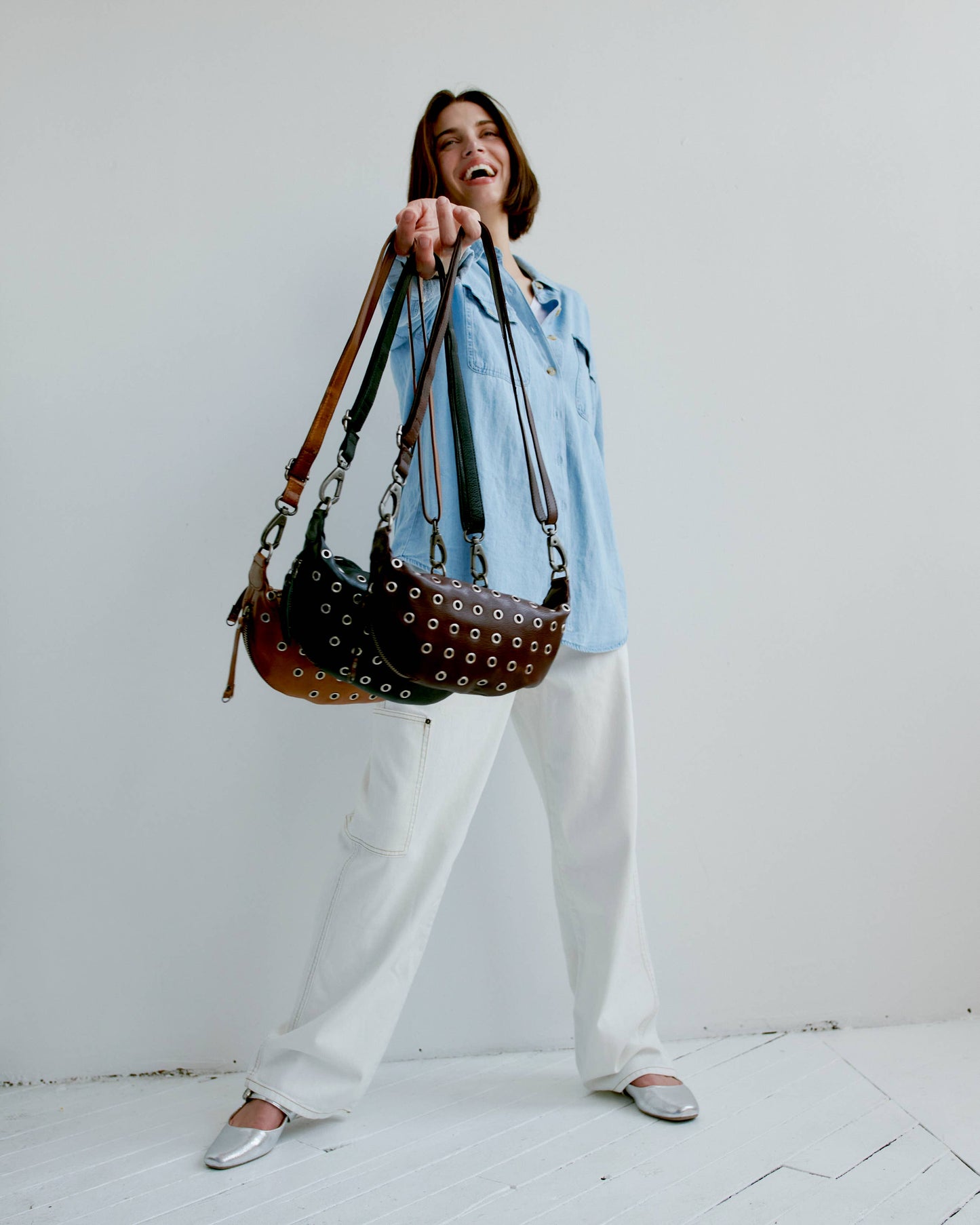 Bond Handcrafted Leather Sling/Crossbody Bags