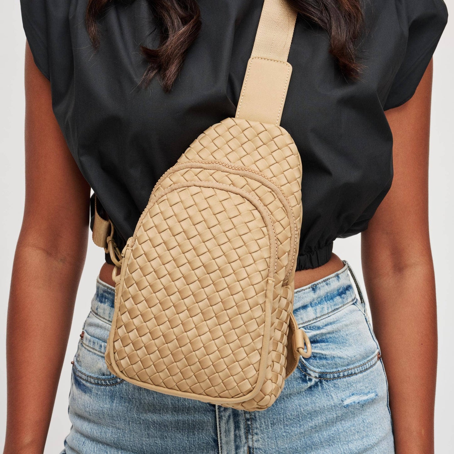 Beyond The Horizon - Woven Neoprene Sling Backpack