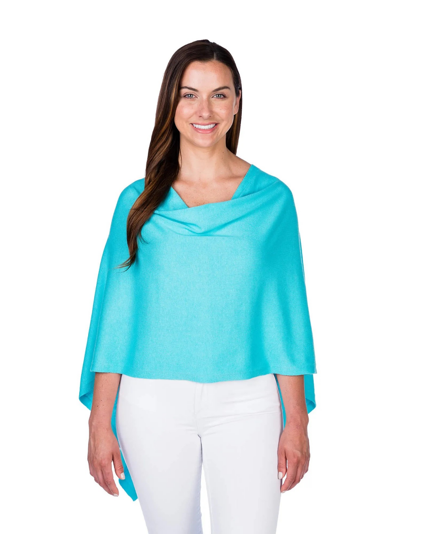 Cotton Cashmere Mini Ruffle Edge Topper